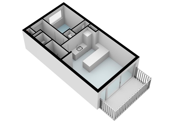 Floor plan - Burmandwarsstraat 89, 1091 SL Amsterdam 